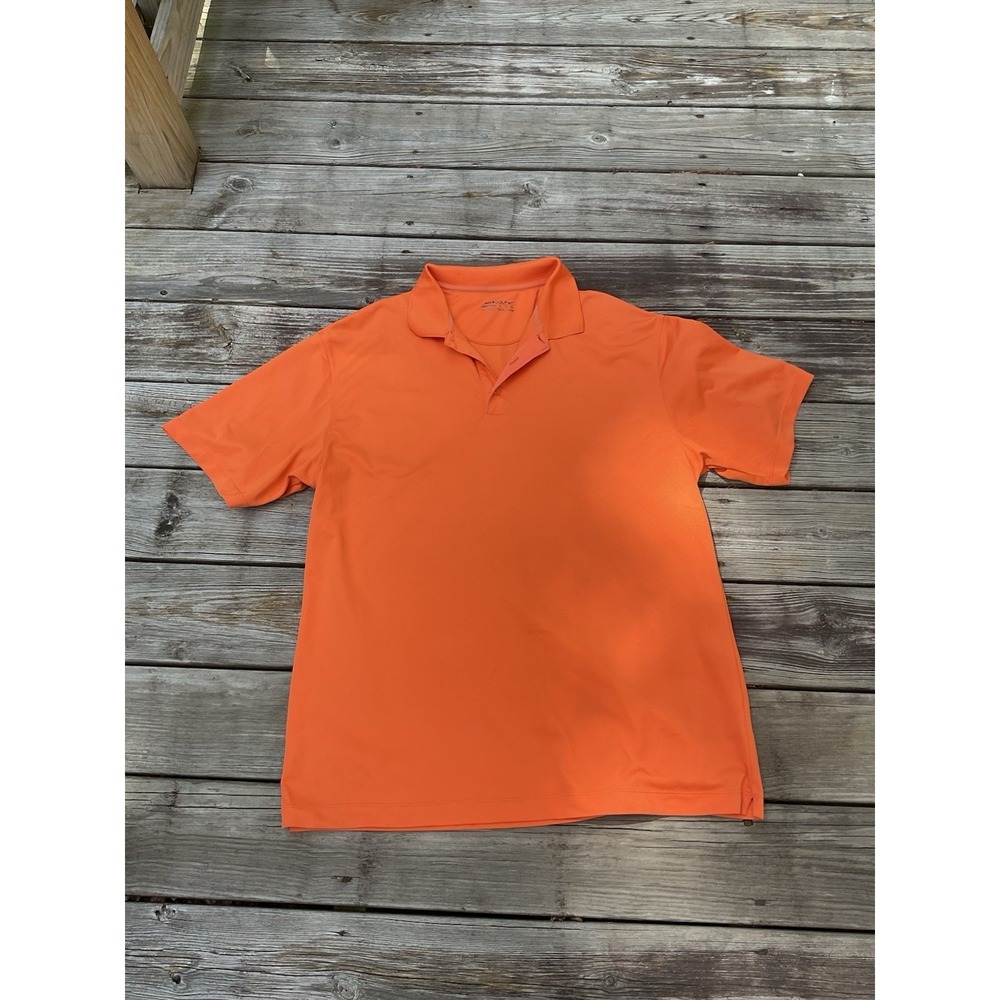 Men's Nike Golf Tour Performance Size XL Orange Fit Dry Polo Shirt